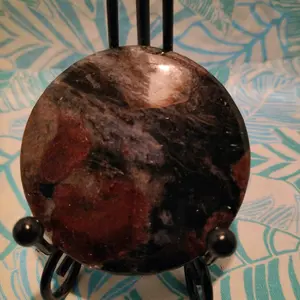 Rhodonite slab