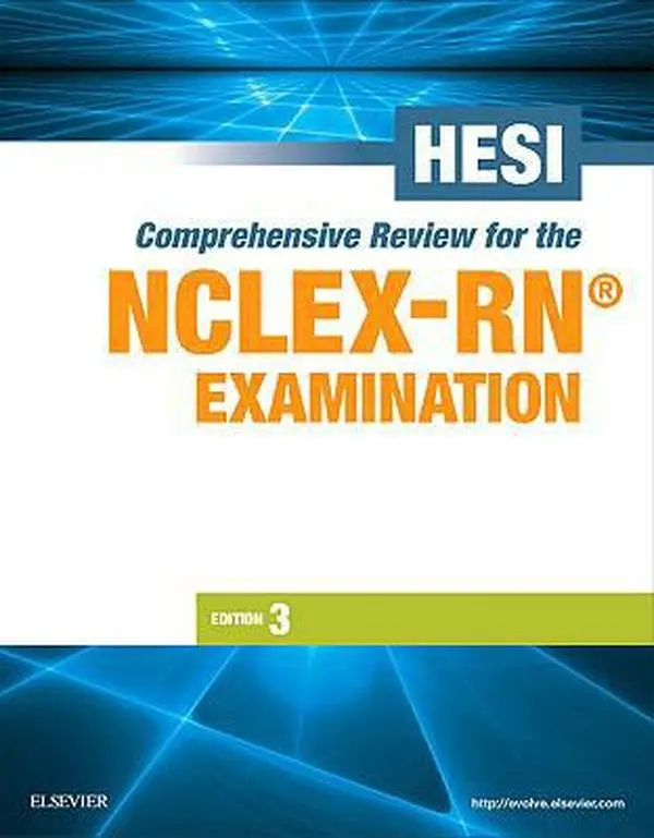 USED Book - HESI Comprehensive Review for the NCLEX-RN Examination by HESI Staff (Paperback) - english