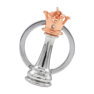 Lightweight Queen King Chessman 3D Keychain Handmade Key Chain for Men Women