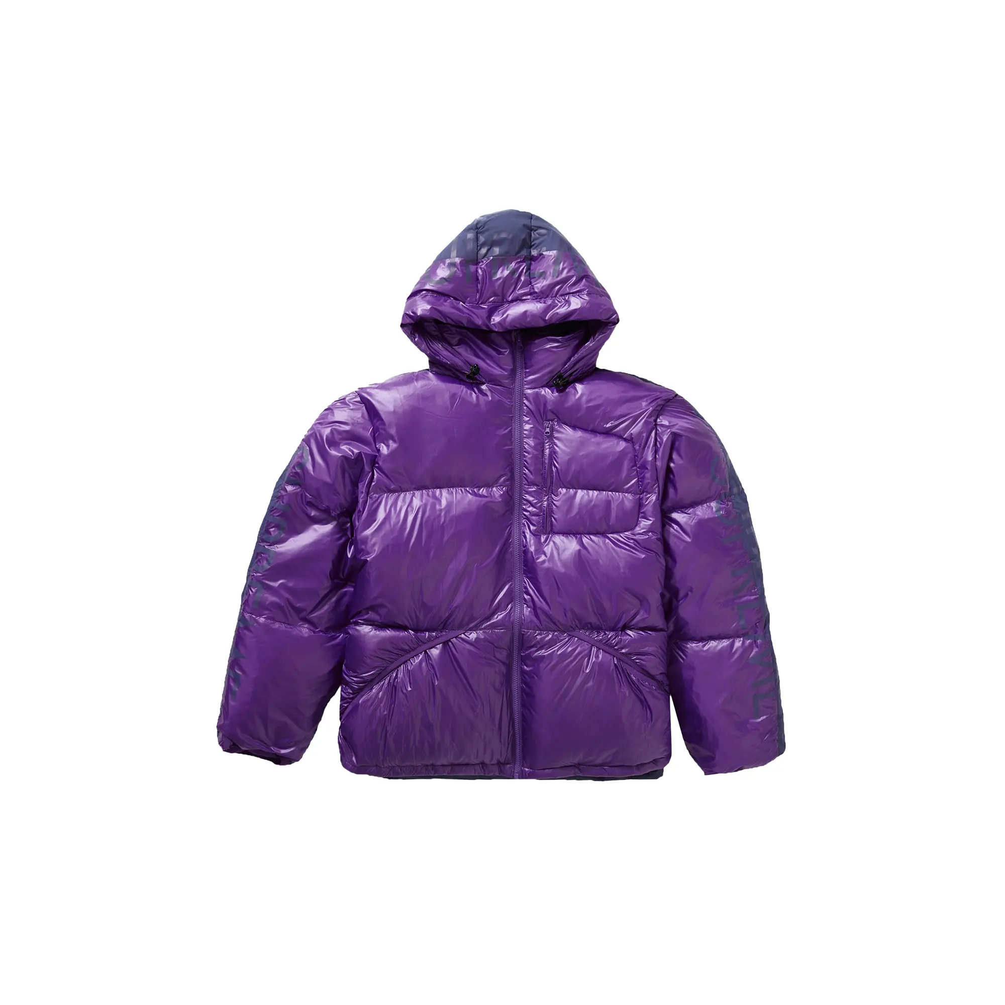 Hooded Down Jacket "FW21" FW21J24 PURPLE