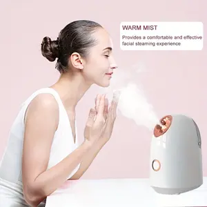 New Facial Steamer Hot Water Spray Hydrator Household Spray Face Humidifier Facial Steamer Nano Beauty Device with One-Button Start All-Day Moisturizing, Keep the face moist and shiny The most perfect gift for women Moisturizer Comfort