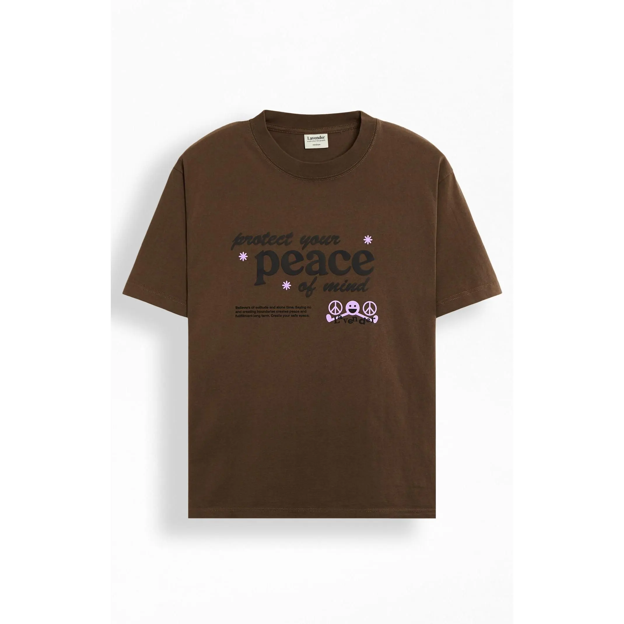 LAVENDER Men's Peace Of Mind T-Shirt - Multicolor