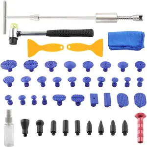 Dent Puller Dent Removal Kit, 2 in 1 Slide Hammer T Bar Dent Puller, Paintless Auto  Dent Repair Tool, for   Refrigerator, 43 count