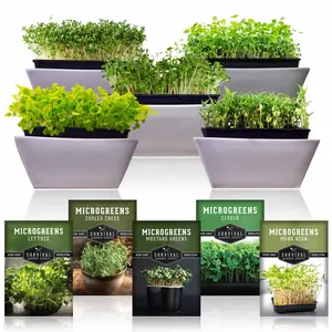 Microgreens Seeds 5 Pack - Grow Healthy Plants at Home