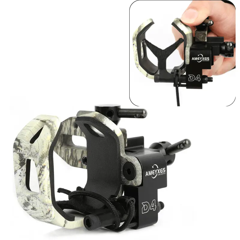 Adjustable Drop-Down Arrow Rest for Archers, Sturdy & Functional Design with Secure Hold for Indoor & Outdoor Archery, Arrow Placement Rest