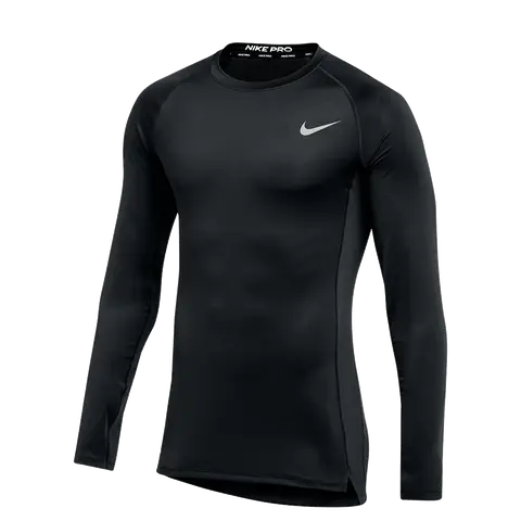 NIKE Pro Men's Dri-FIT Fitted Long Sleeve Training Top, Sweat-Wicking Compression Sports Base Layer for Fitness, Compression Sports Tops, Fitted Sportswear