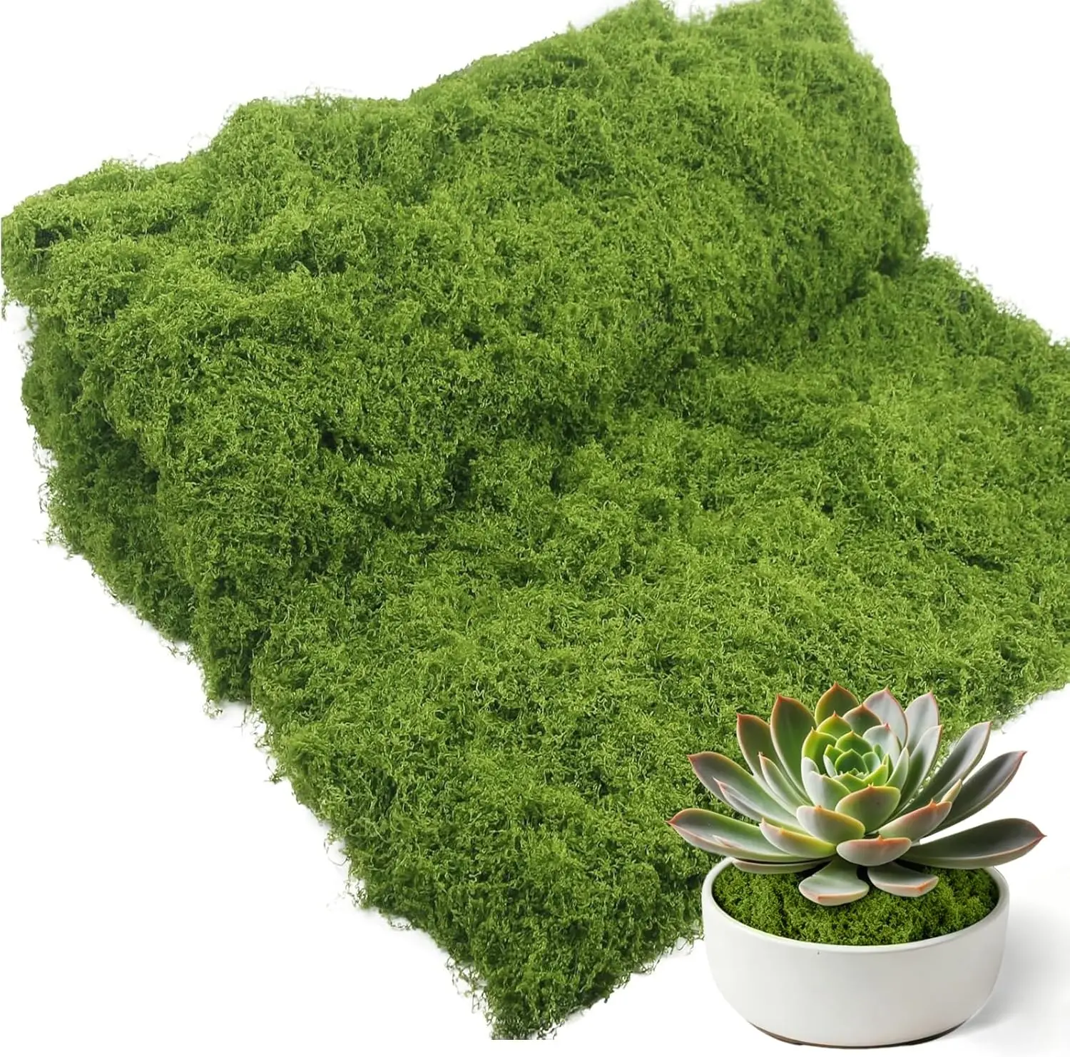 19.7x39.37inch Faux Moss Mat Indoor Wall Table Decoration  Nylon Material Christmas Holiday Decor Micro Landscape Crafting Accessory for Artificial Fake Flowers flores amarillas artificial flowers for outside flower bouquets room decorations