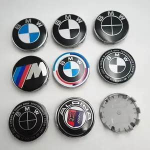 4Pcs 68mm BMW hub center cover is suitable for BMW E46 E39 E60 E90 E53 E36 E30 E87 F10 F30 X1 X3 x5 X6 x7 auto parts.