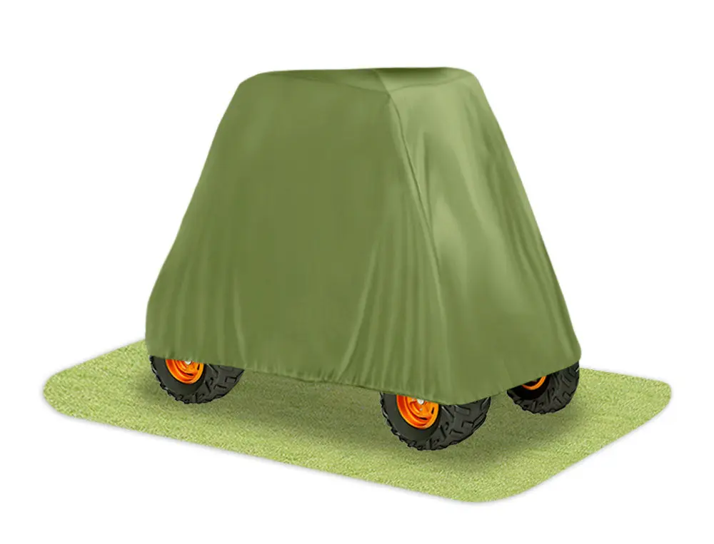 Pyle UTV Cover - All Season Cover, Water Resistant Polyester Armor Shield, 125x58x70in Debris Protector, Indoor/Outdoor Tight Fit for Small and Larger UTVs, Easy On/Off Exterior Accessory with Storage Bag