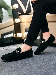 Men's New Fashion Loafers, Classic Comfort Formal Shoes, Easy Wear and Drive, Moccasin Style, PU Leather Upper, All Seasons