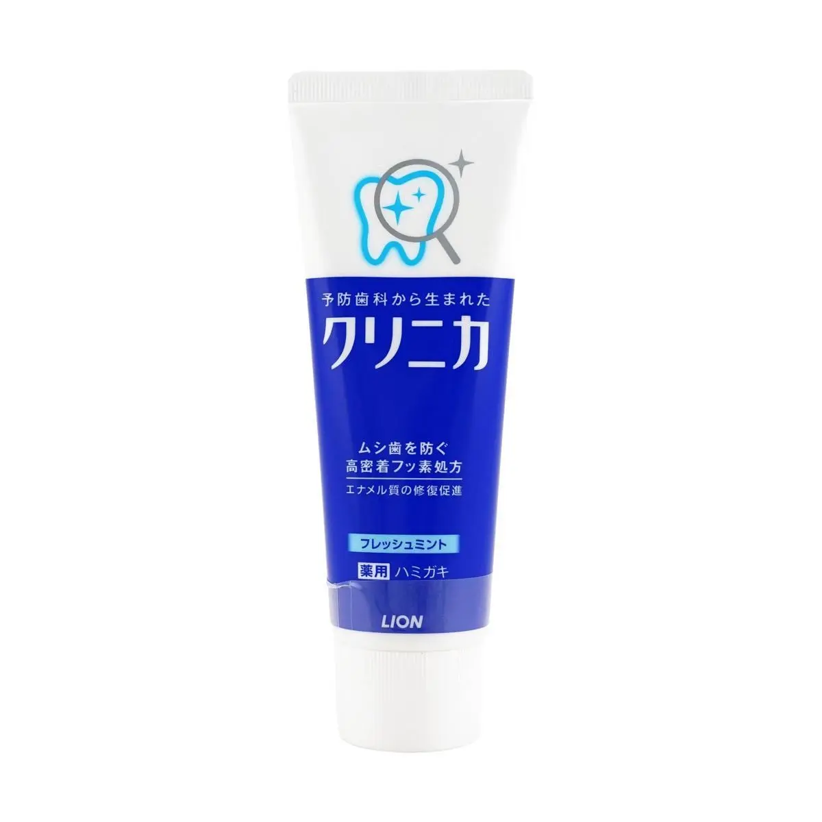 LION CLINICA Toothpaste - Enamel Repair, Cavity Protection, Fresh Mint Flavor, 130g LION CLINICA Toothpaste - Enamel Repair, Cavity Protection, Fresh Mint Flavor, 130g