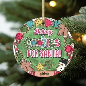 Baking Cookies for Santa