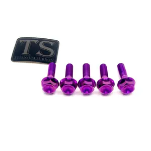 Titanium Sprocket Bolts - Surron, Talaria, Eride Pro, 79 Bike, Rerode