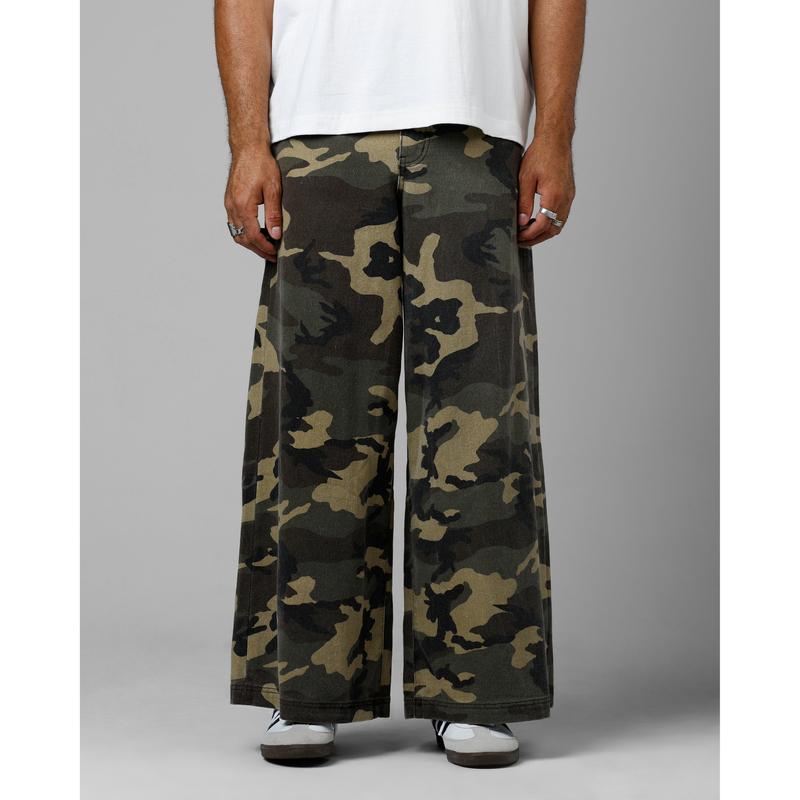 Loiter Skate Jeans Washed Camo