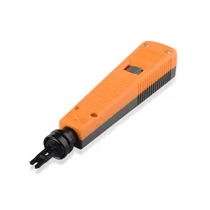 110 Punch Down Tool with  Ethernet PunchDown Keystone for Cat 8 7 6A 6 5e 5 Network