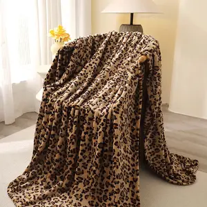 Cozy Leopard Print Blanket