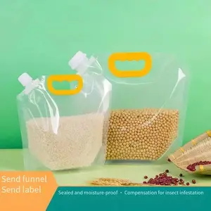 5 Pack Reusable Food Sealed Bags. Leak Proof & Moisture Resistant Pet Feeding Containers for Dog and Cat. Eco-Friendly Liquid Safe Storage Pouches to Prevent Spillage. Perfect for Kibble and Treats.