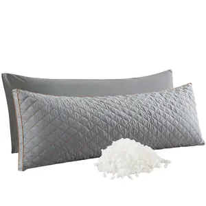 Memory Foam Body Pillow with Removable Pillowcase -Fluffy Body Pillows for Adults -Large Long Bed Pillows for Sleeping