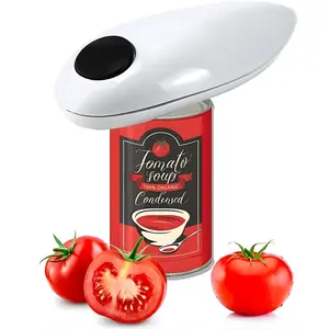 Automatic Can Opener with One Touch Operation, Auto Stop Can Opener with Manual Bottle Opener
