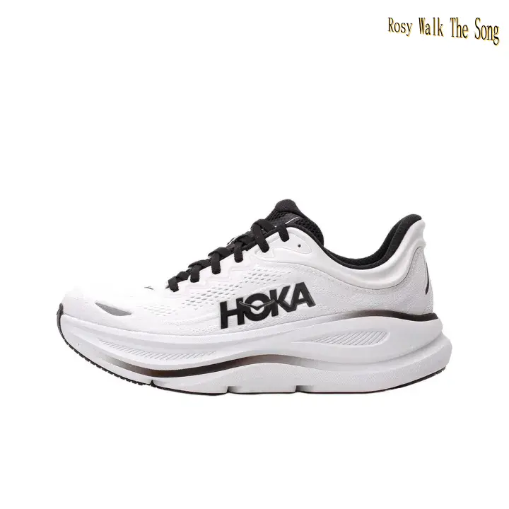 Unisex Pure White Platform Walking Footwear Knitted Breathable Mesh Upper Black Graphic Accent Thin Black Gradient Line Multi-Layer White EVA Foam Sole Minimalist Daily Urban Commute Sneakers