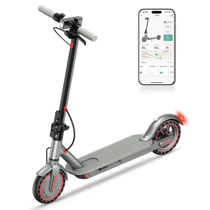 D8 Pro Sport multi-scenario Electric Scooter, Range of 12-14 Miles,Max.Speed 19MPH Max Speed, 36V 7.8/10.5AH Battery, Dual braking system is safer