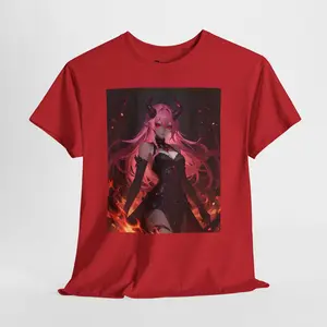 Anime for All T-shirt - Demonia of the Underworld  005 - Unisex, Menswear, Womenswear, Cotton, Top, Casual, Classics, Graphic, Print, Tee, Streetwear, Crewneck