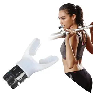 Breathing Exercise Tool for Lungs, Portable Adjustable Resistance Lung Exerciser, Running Breathing Trainer Device, Fitness Trainer Accessories