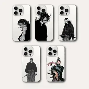 Vagabond Miyamoto Musashi Phone Cases For iPhone 17 16 15 14 13 12 11 Promax Pro Air Plus Transparent Shockproof Protective Cover