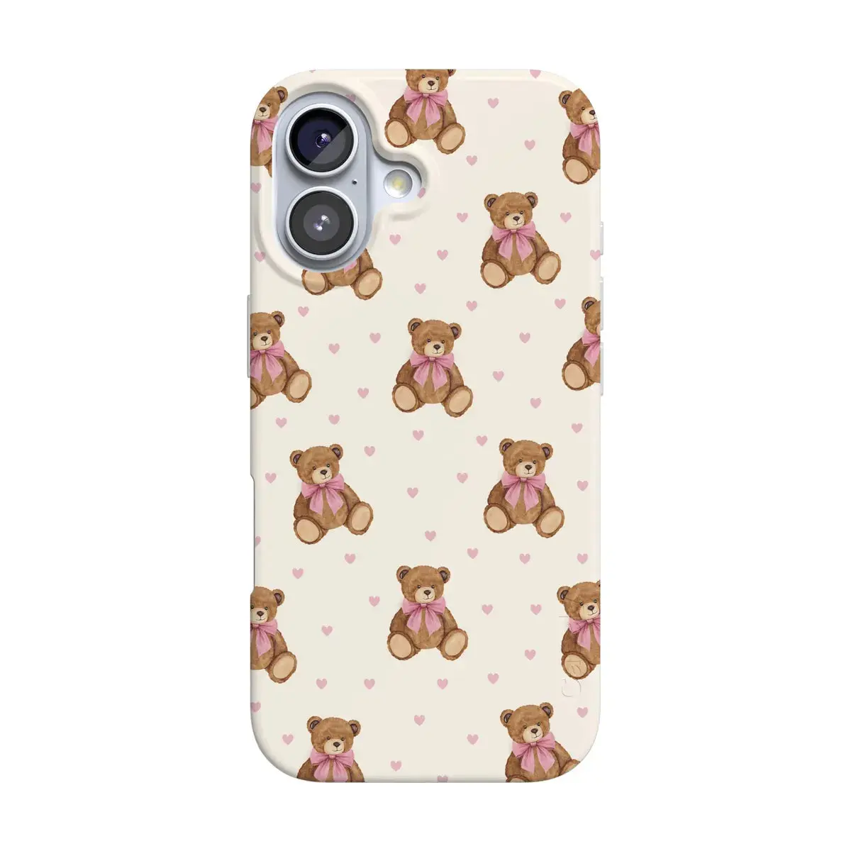 Casely iPhone 16 Case | Cuddle Up | Teddy Bear | Compatible with MagSafe | Classic Ultra Thin Design