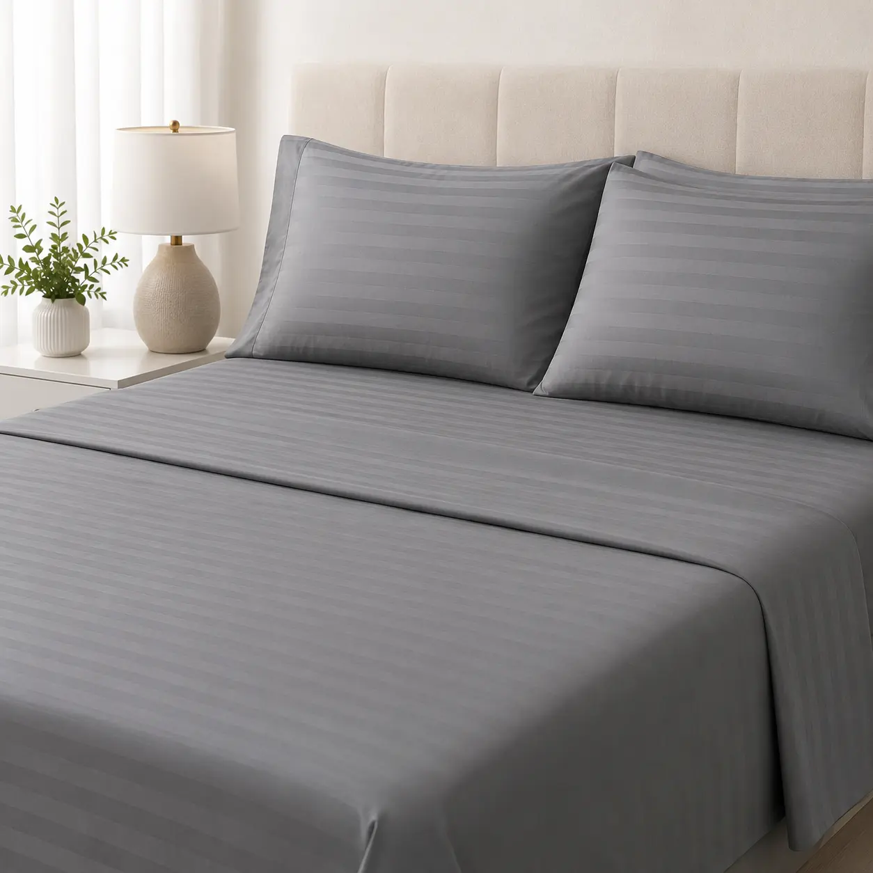 Grace Home Queeb 6-Piece Bed Sheet Set-Deep Pocket, Wrinkle Resistant, Soft Microfiber