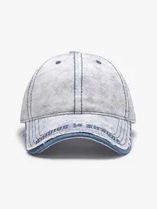 1pcs Baseball Cap Trucker Hat, Sports Hat With Letter Embroidery, Breathable, Stylish Outdoor Sun Protection Hat For Hiking And Travel