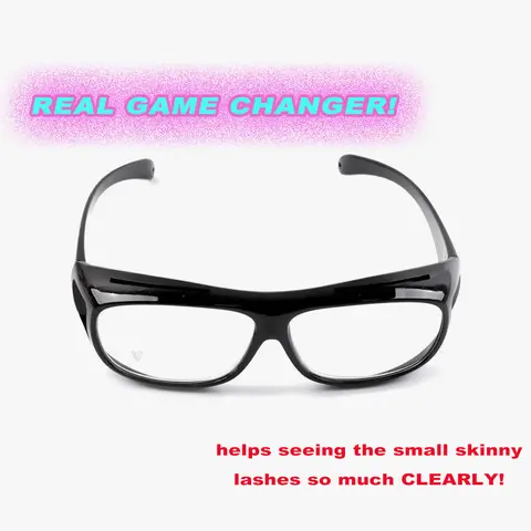 VAVALASH 2.00X Magnifying Reading Glasses for Eyelash Extensions, Sturdy & Durable Lash Tech Glasses with Easy Handling, No Batteries Required for Seeing Small Lashes,lash artist gift