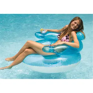 International Leisure Prod 90416 Swimline 45 In. Bubble Chair- Light Blue