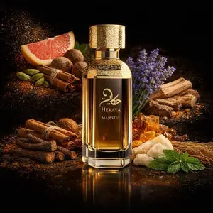 Hekaya Majestic by Abyat EDP 100ML - Luxurious Fragrance with Rich Notes of Citrus & Spices Men Sandalwood