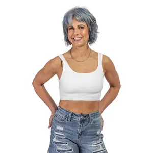 Women's Double Lined Ribbed Bralette