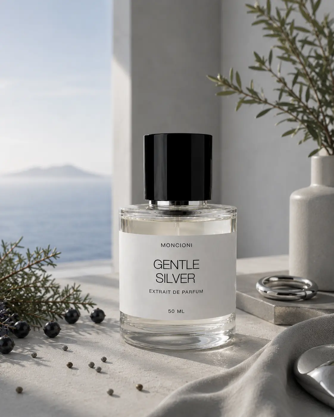 Moncioni Gentle Silver Handcrafted Perfume