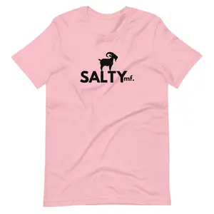 SALTYmf Black GOAT T-Shirt