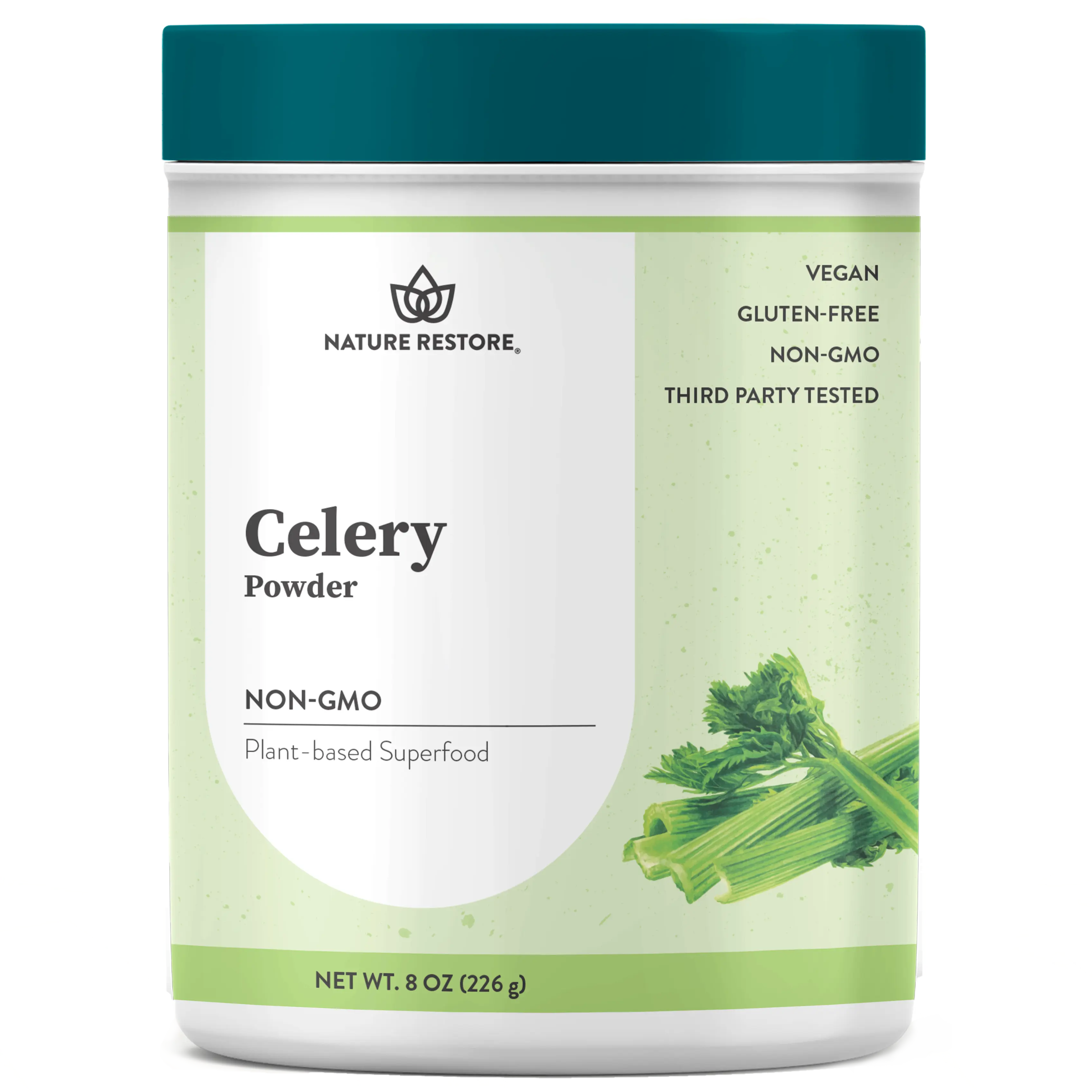 Nature Restore Celery Powder - Dietary Supplement for Optimum Health - Healthcare
