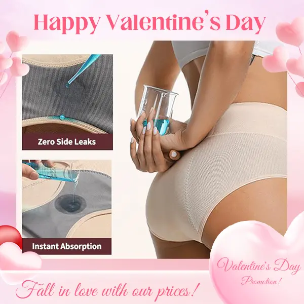 LOSWIE Seamless Crotch Design Breathable Mesh Period Panties for Women Soft Menstrual Leakproof Underwear Comfort Lingerie Mild Incontinence 35ml Absorption Rate Multi-Layer Absorbency & Leak-Proof Edge Zero Side Leaks Instant Absorption