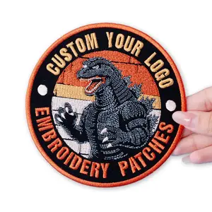 Custom Embroidered Logo Patch - Personalized Logo Patches - Sew/Iron on / Hook & Loop Company Logo Patches for Clothing, Backpacks, Hats