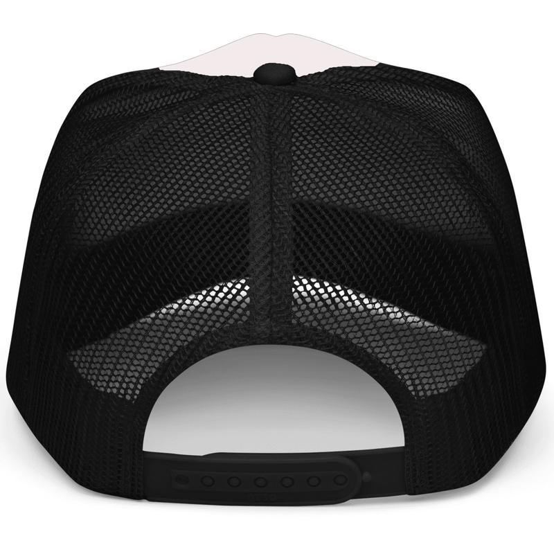 Go Taylor's Boyfriend Football Season Trucker Hat - Kansas Football Red and Gold Cap - Funny Travis Fan Snapback for Women and Teens