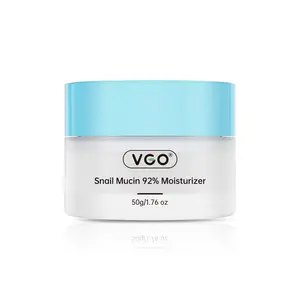VGO 2nd - generation Snail Face Cream contains 92% snail secretion filtrate and is suitable for dry skin.