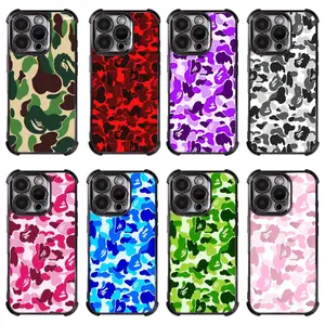 Bape colorful phone Cases For iPhone 17-12 Promax Pro Plus,It's a great gift for a good friend,gift for him for her Best Gift