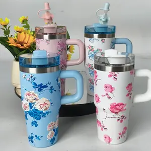 14 oz 304 Stainless Steel Insulated Travel Mug with Custom Print