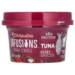 Chicken of the Sea Infusions Wild Caught Tuna, Thai Chili,  2.8 oz (80 g)