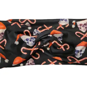 SKULL CANDY CHRISTMAS TWIST HEADBAND
