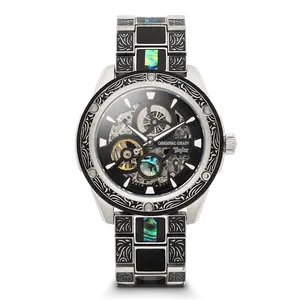 Taylor Guitars Silver Ebony Ruged Automatic 45mm