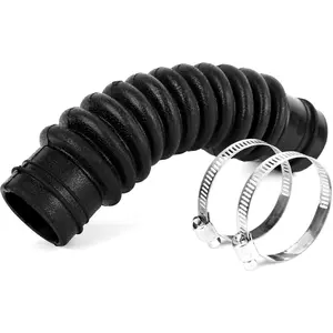 AEM73213001  Washer Tub to Pump Connector Drain Hose Assembly, Pump Outlet for  Washing Machine,  Thicker With 2 Stainless Steel Hose Clamps