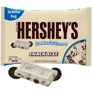 Hershey's Cookie N' Creme Snack Size Bars  Dessert Chocolate