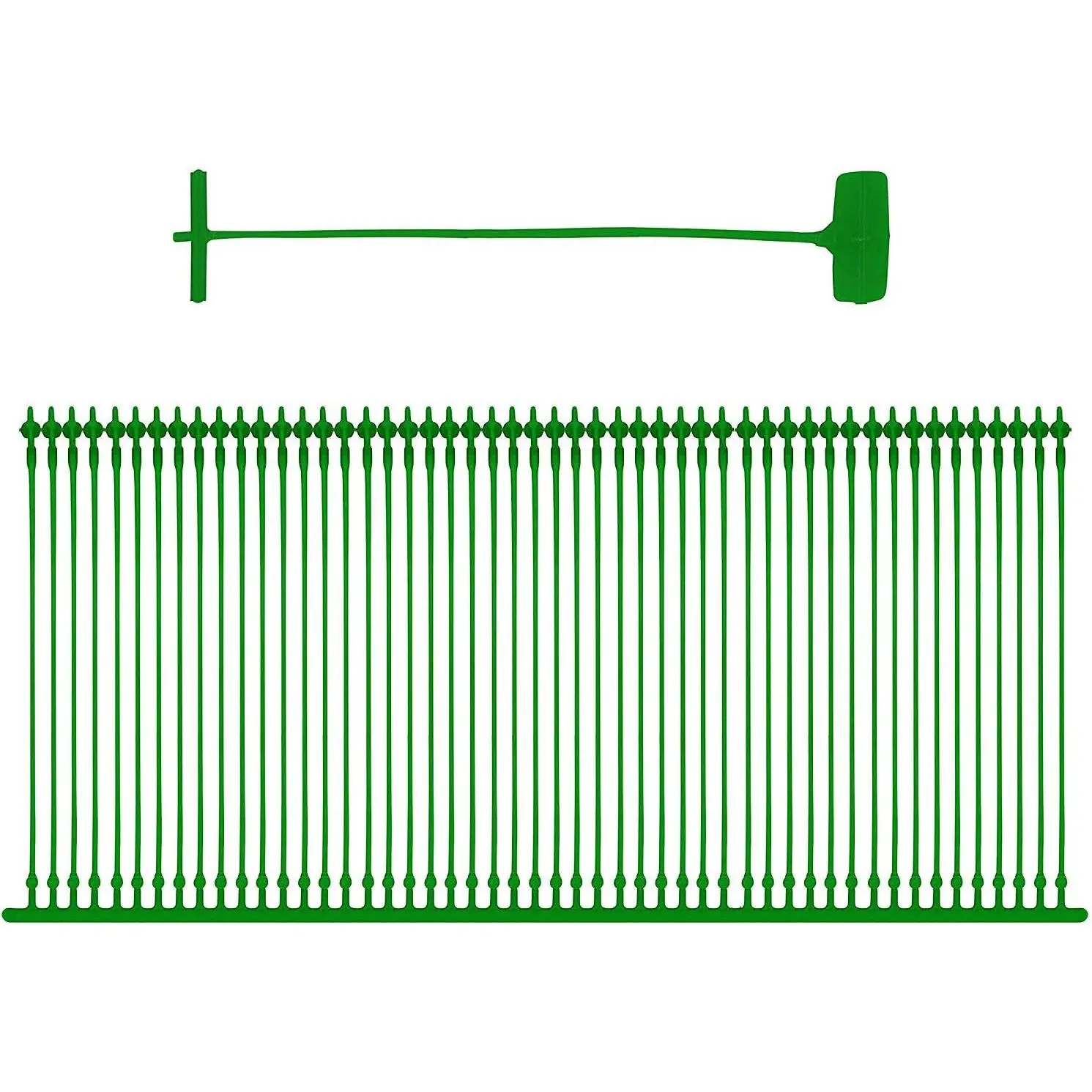50 mm (2 inch) green tag gun barbs (fasteners) for any standard price labels—clothing tagging attachers —5,000 pcs